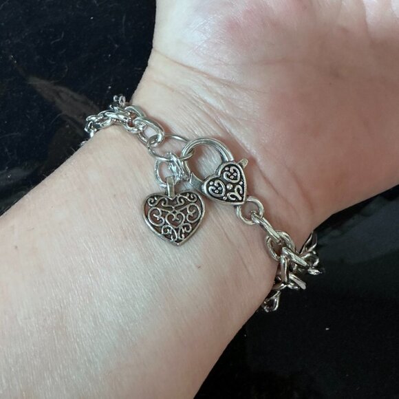 Cherub Chain Angel Bracelet Link Statement Cuff Putti Silver Baroque Rococo - Picture 4 of 11